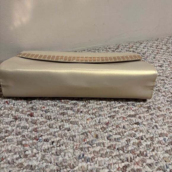 Vintage Christian Dior Parfums Toiletry Clutch Cosmetic Bag Gold - Picture 6 of 11